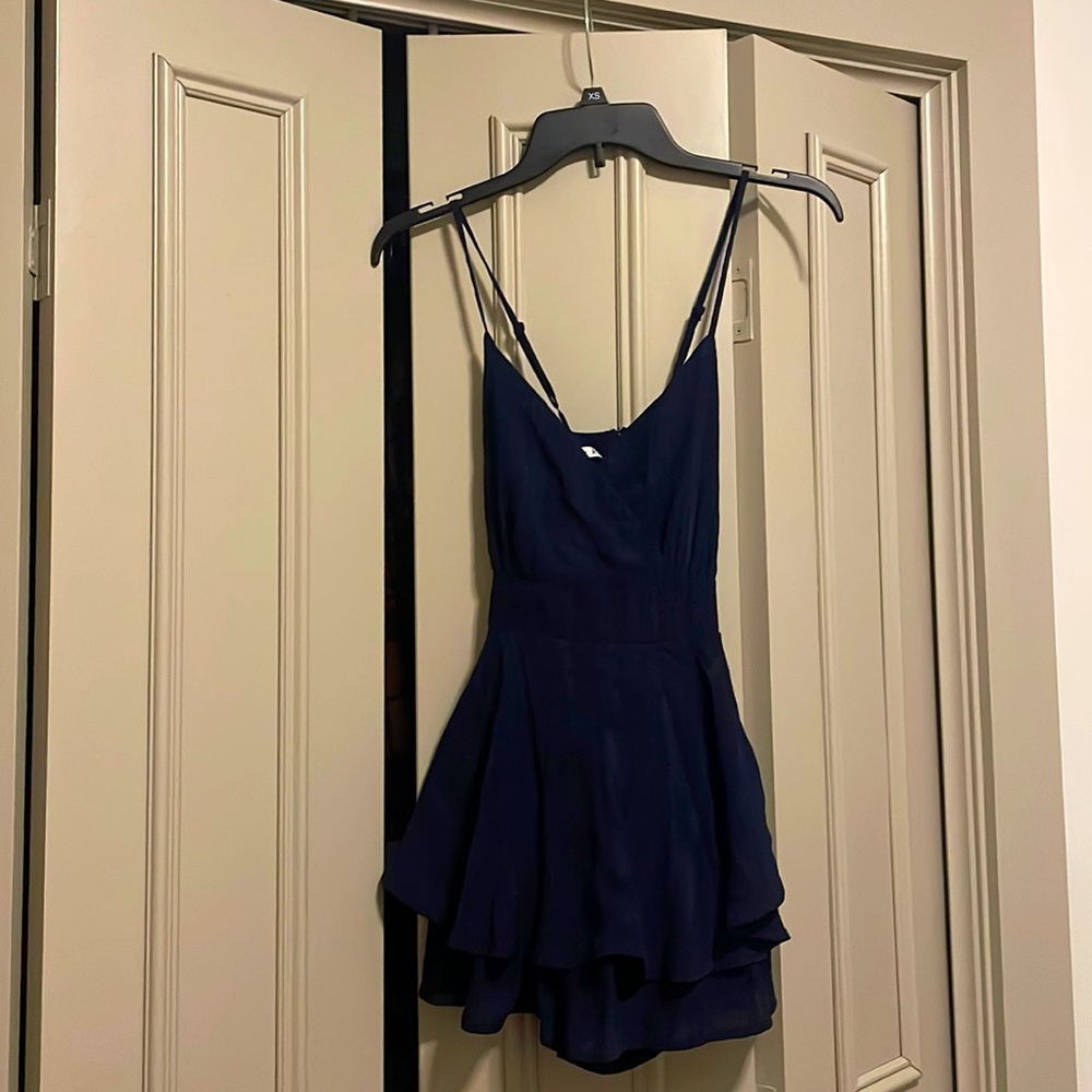 never worn allison & kelly navy romper size small